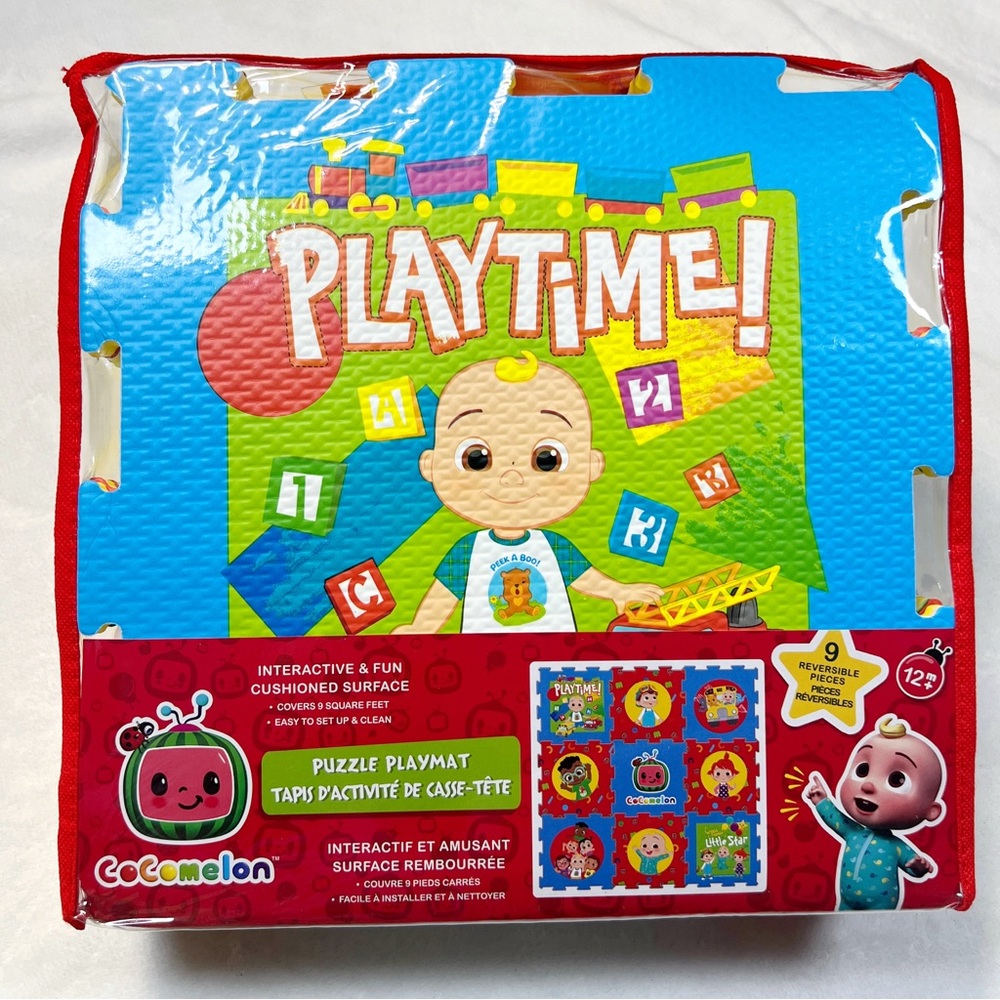Playtime Puzzle Playmat - Colorful Interactive Toy